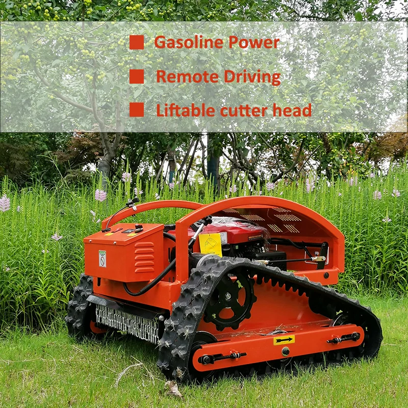 grass cutting machine with remote control