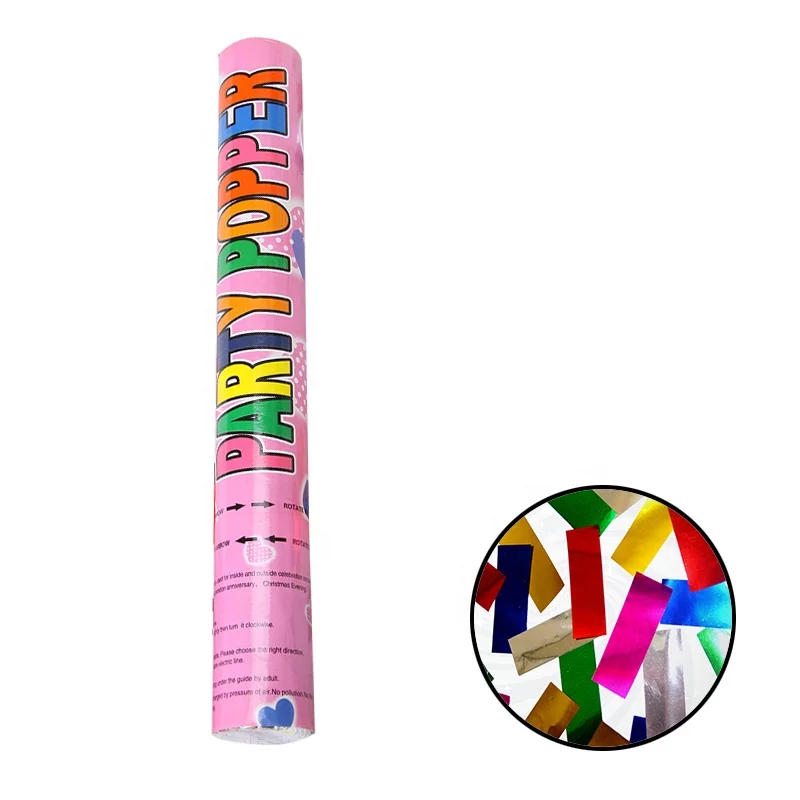 Handheld Party Popper Shooter Wholesaleconfetticannon 24 In Paper