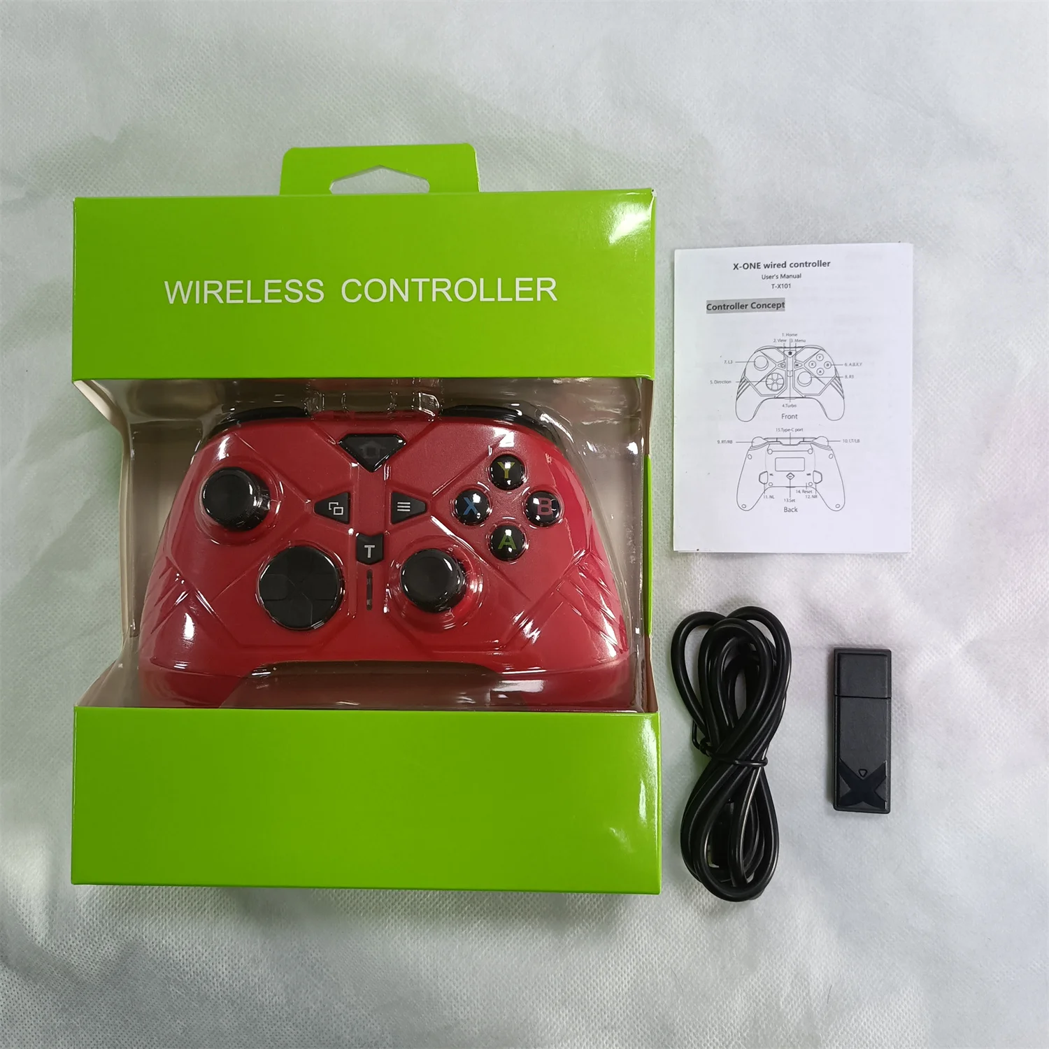 TGZ T-X101B Gamepad - High Quality Xboxone/s/x Controller