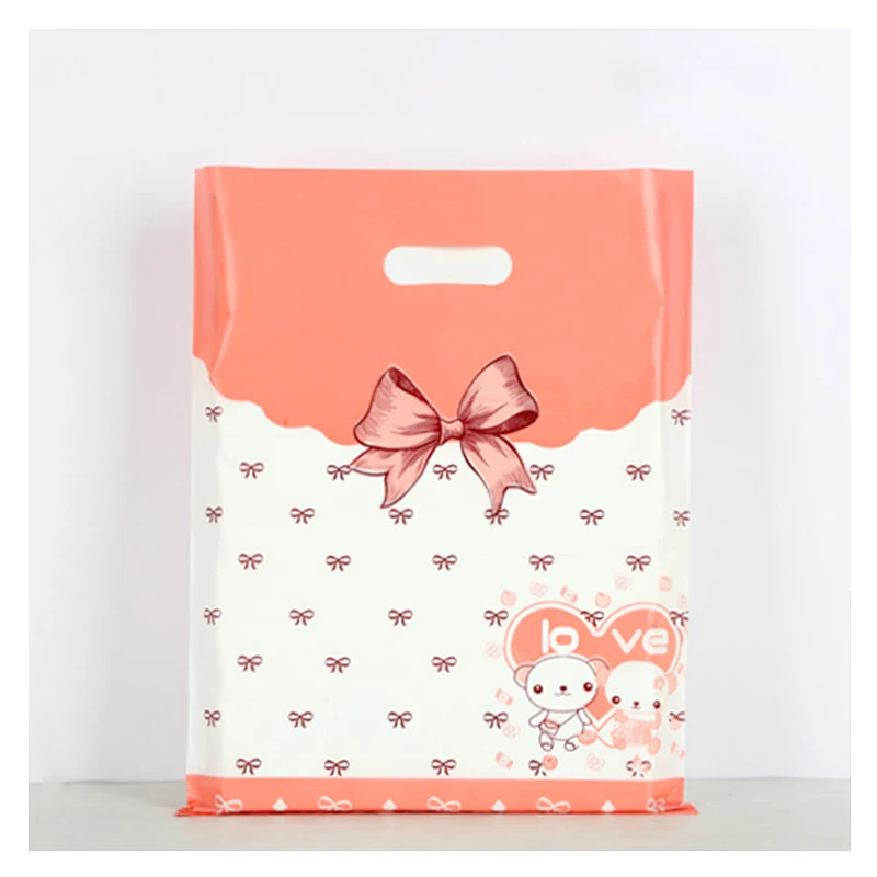 Customized Environmentally Friendly Portable Plastic Bags Reusable Ldpe Material High Toughness