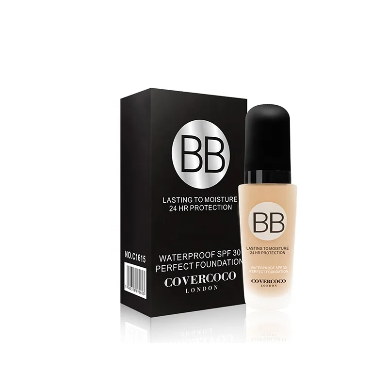 Макияж лица полное покрытие водонепроницаемый длительный BB жидкая основа макияжа