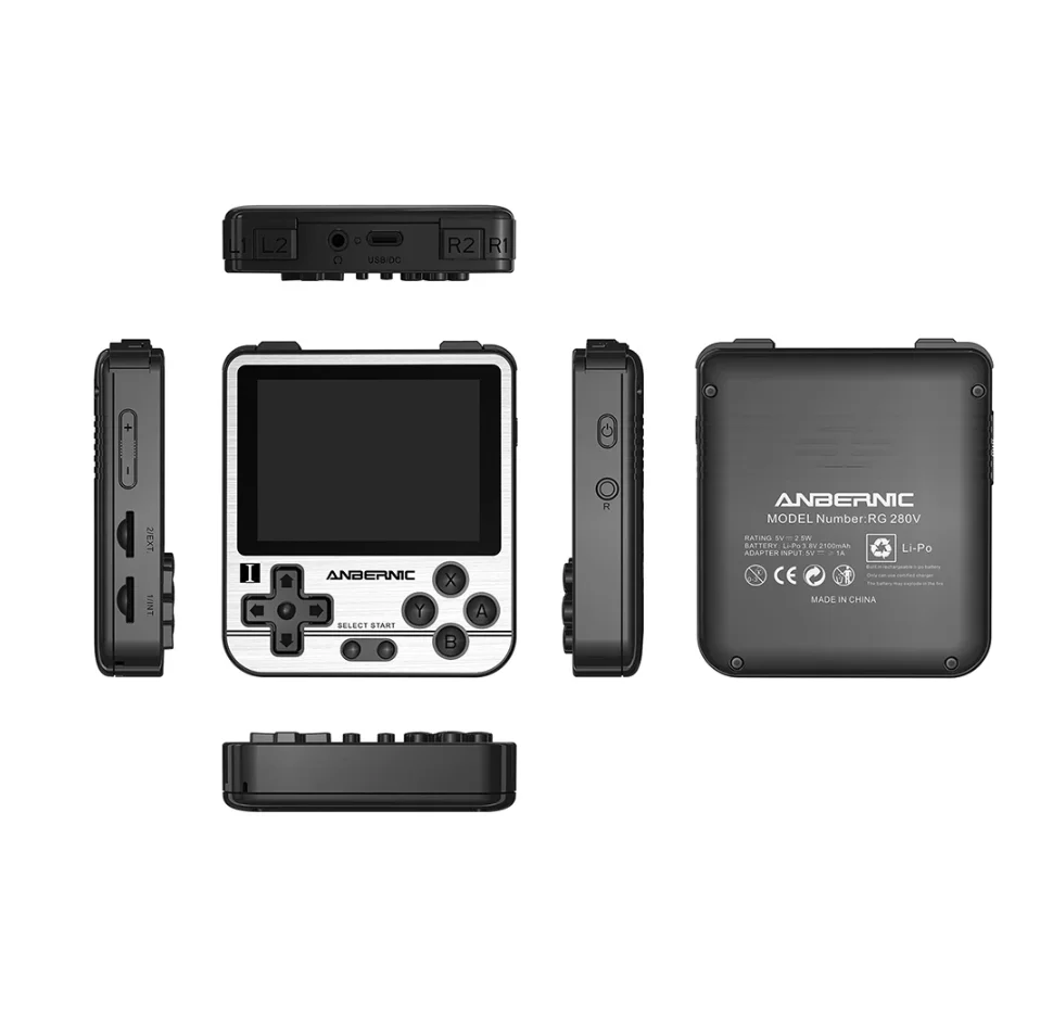 ANBERNIC RG280V Retro Game Console - 16G, 2.8inch IPS Screen
