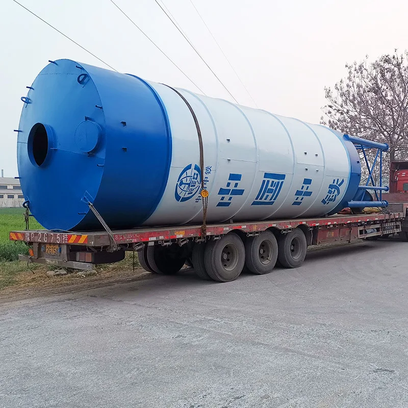 ZCJK Concrete Blocks Making Machine Production Line of 30 Ton 50 Ton 100 Ton 200 Ton 150 Ton Cement Sand Silo