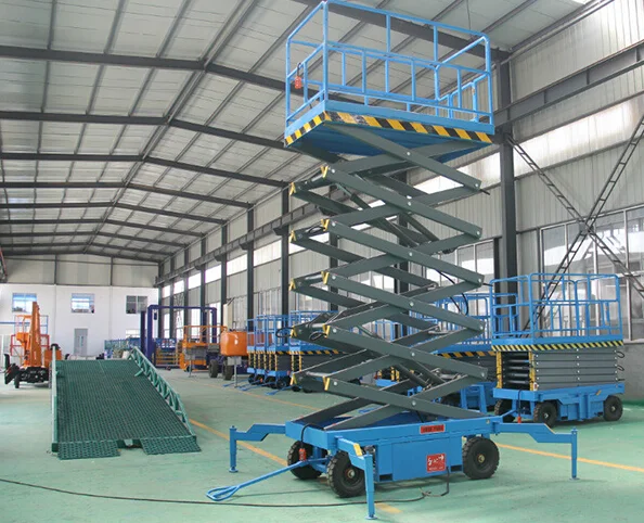 300kg 14m Fully Self-propelled Hydraulic Elevating Work Platform - Buy ...