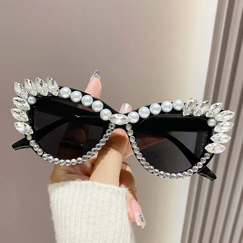 Luxury Rhinestone Crystal Glasses - Women display picture 2