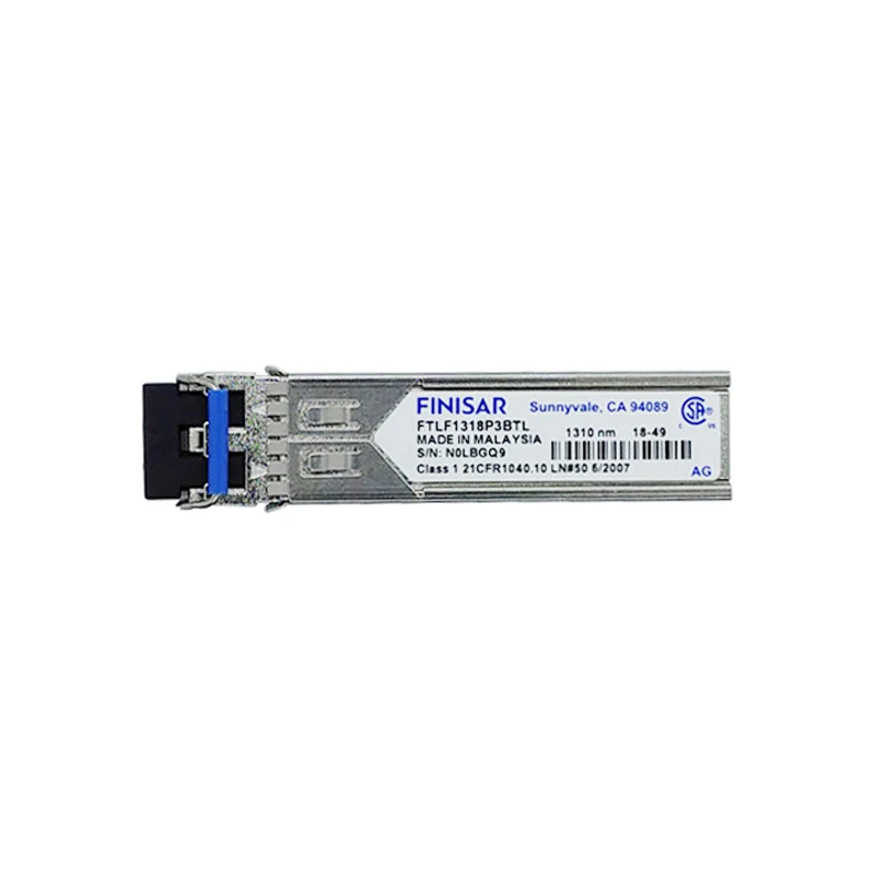 Finisar FTLF1318P3BTL SFP Fiber Optic Transceiver Module 1000BASE-LX 1G Fibre Channel 10km Range