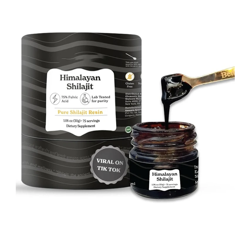 Dietary Supplement Himalaya Black Shilajit Resin 100 Pure Shilajit