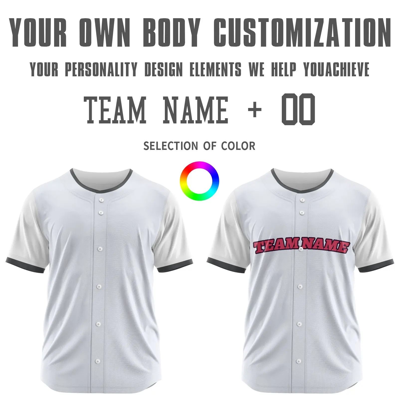Custom New Impress Hot Pressed Mens High Quality Baseball Jersey 2324 Home/away Sports Shirt
