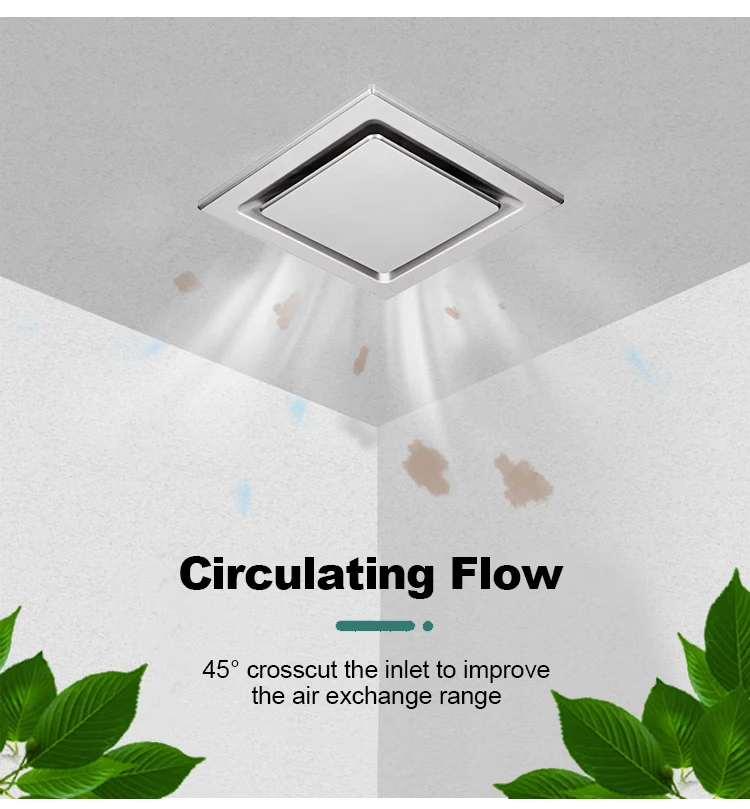 Best Selling Home Duct Exhaust Fan Bedroom 8 Inch Ceiling Air Ventilation Extractor Fan For