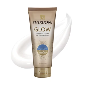 Private Label Vegan Tanning Gel - Face & Body Cream with Instant Sun Glow