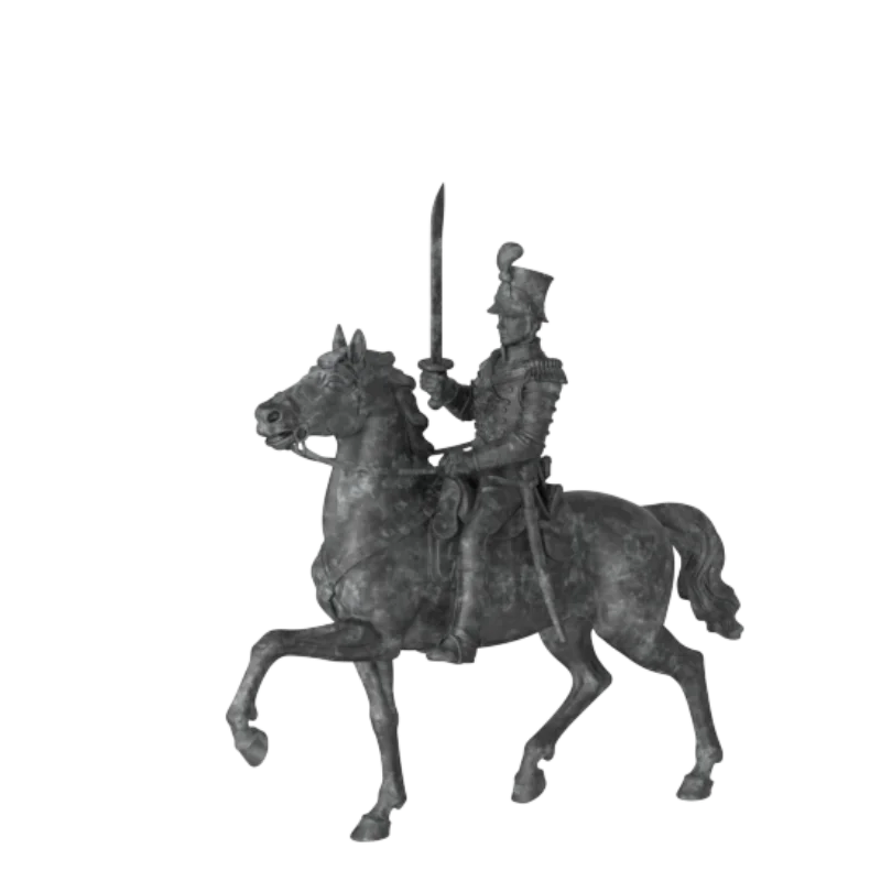 Egyedi Műgyanta Középkori Lovas Lovag Figurín Díszítő Harcos Szobor Nagykereskedelmi Kézműves Termék