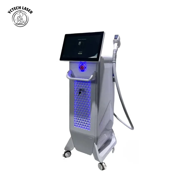 Standing Hair Removal Device 755nm 808nm 1064nm 940nm Diode Laser Hair Removal Machine High Power Permanent Hair Removal CE OEM