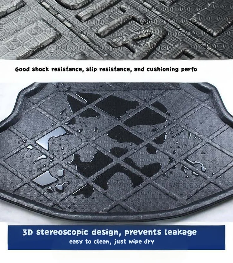 Toyota Prius 3D Non-Slip Waterproof Foldable Rear Trunk Mat with EVA ...