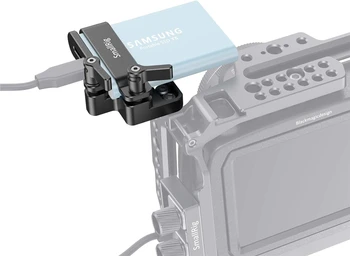 SMALLRIG Mount Bracket SSD Holder for Samsung T5 SSD with 1/4-20 Threads 2245B product image