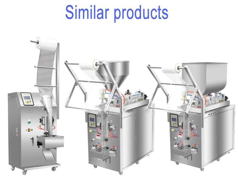 Henna Paste Cones Packing Machine Different Shapes Liquid Packing Machine 20g Sauce Packing Machine