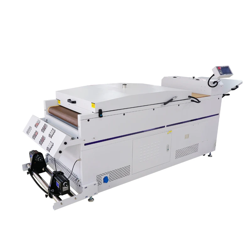 AUDLEY 2024 Automatic New Dtf Printer and Shaking Powder All in One Best 4 Head Oven Dtf Printer 60cm I3200