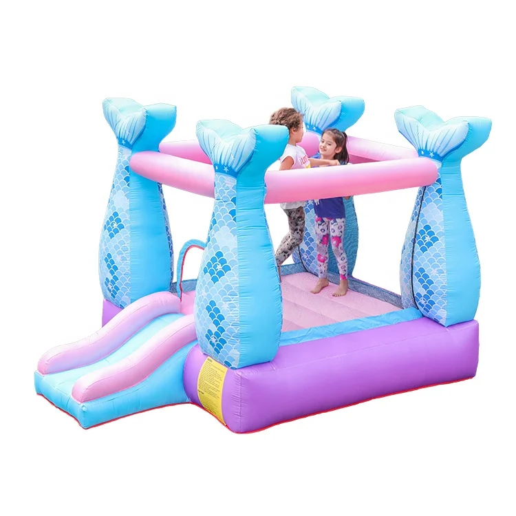 Blow up Indoor Mini Jumpy Bouncy Small Inflatable Mermaid Jumping Castle for Children Canada