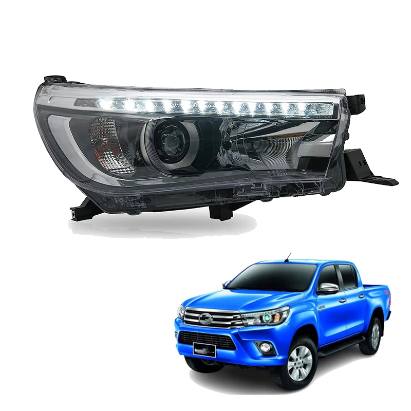 auto parts Headlight car body headlamp for Toyota Hilux Revo 2015 2016 2017 2018 2019