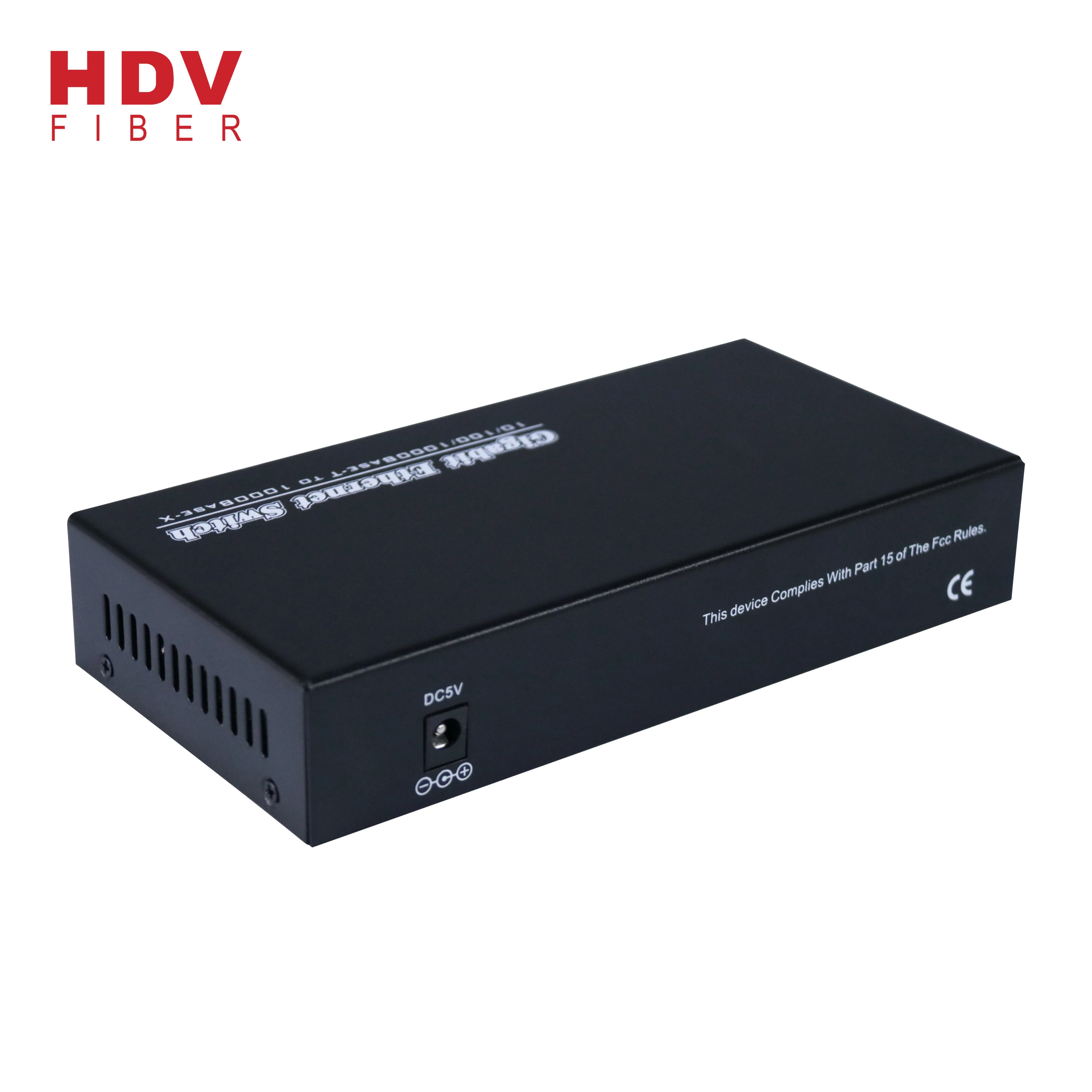 On Stock Full Gigabit 4 Port Sfp Ethernet Switch Compatible