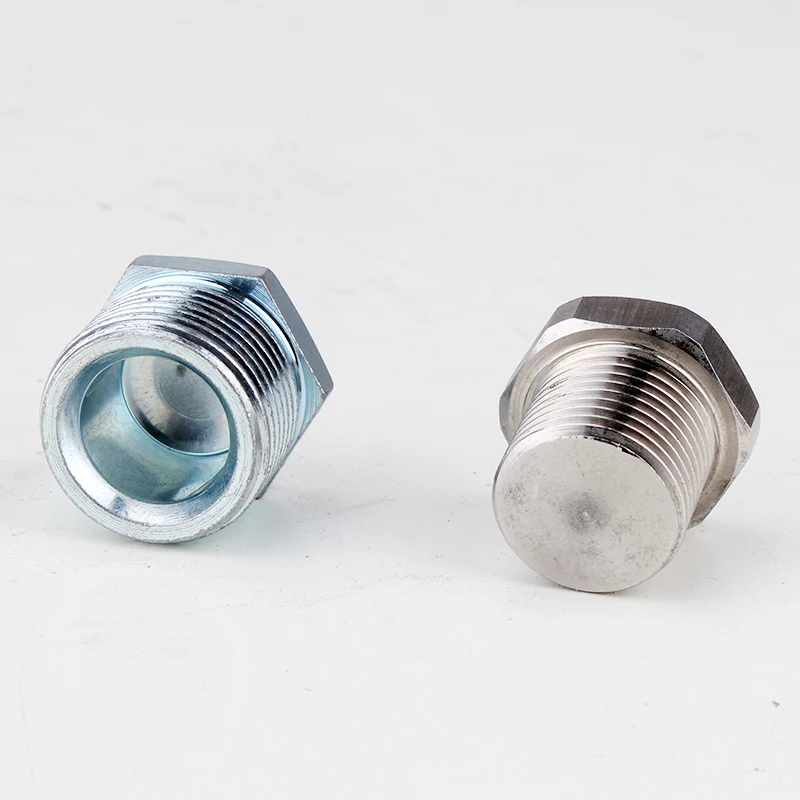 NPT Metric G IP66 Brass Stainless Steel Waterproof Explosion Proof Metallic Blind Plug M75 Size Threaded Stopping Plug