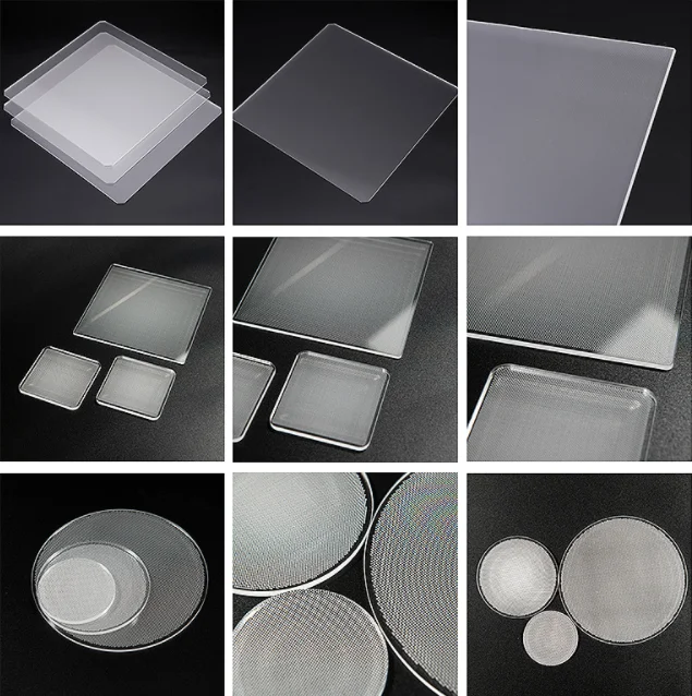 High Quality Dot Matrix Clear Acrylic Led Light Guide Plate LGP Panel Sheet for Advertising and Promotion