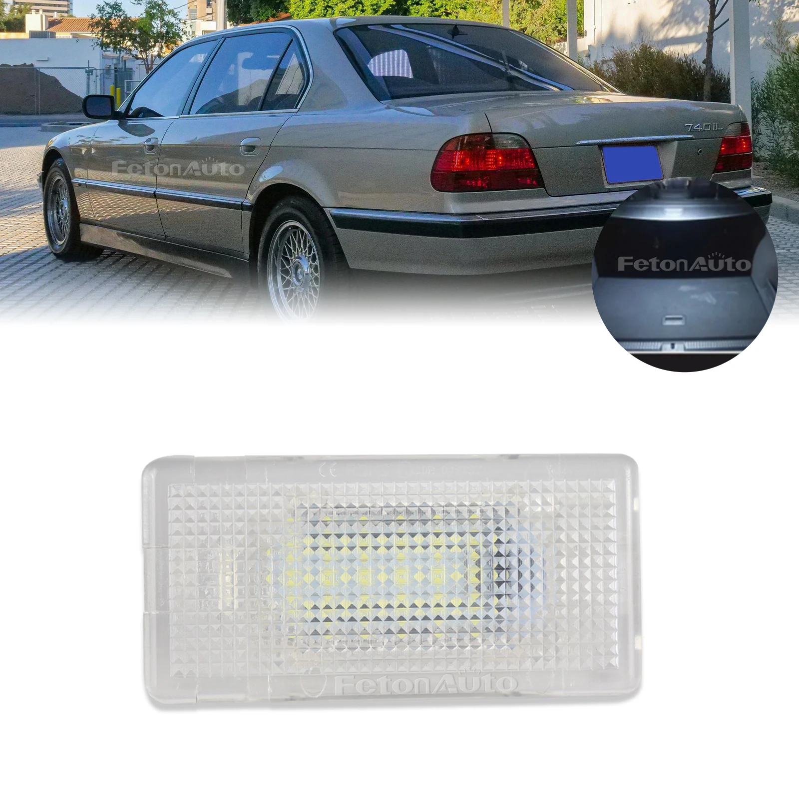 Canbus Luggage Trunk Light Trunk Boot Light For BMW E46 E60 E61 E90 E87 F10 E81 F20 F21 E39 Car Trunk Lamp No Error 63316962039 - 34
