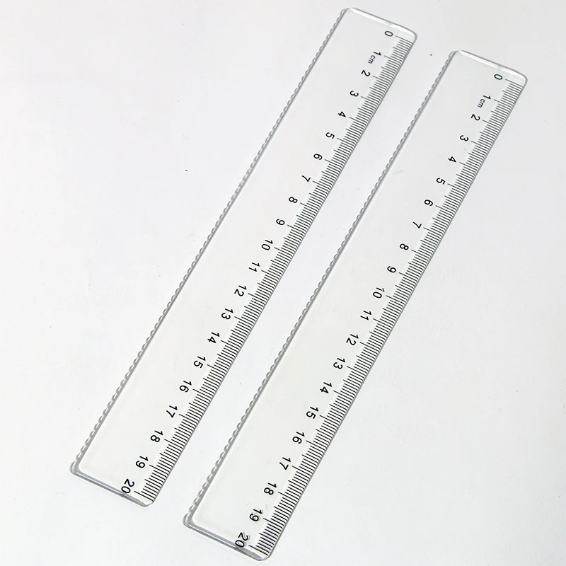 15cm Transparent Eboot Plastic Measuring Ruler