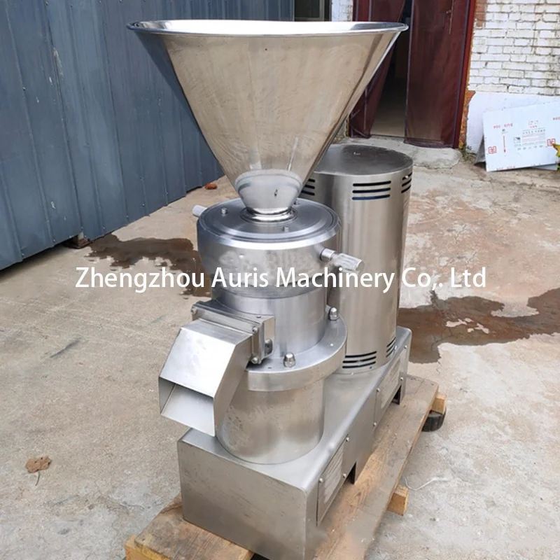 Commercial Peanut Butter Cocoa Butter Maker Colloid Mill Tahini Grinder Cocoa Bean Grinder Mill Machine