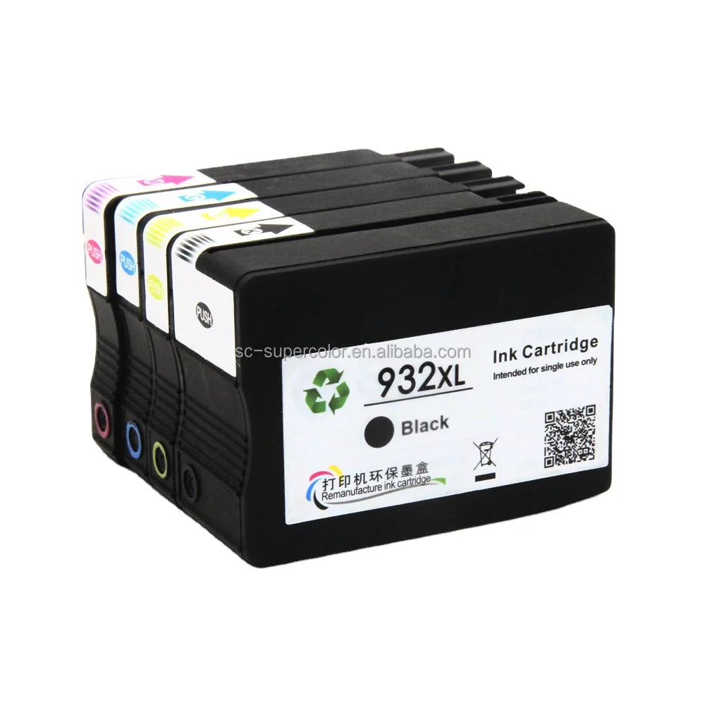 HP 932xl 933xl Ink Cartridges - Compatible & Full Status