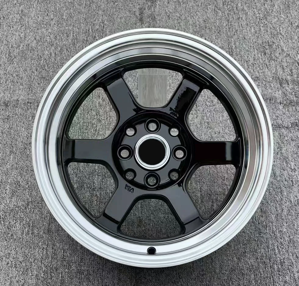 BKu RTS Casting Alloy 15x8 Passenger Car Auto Rines Rims 4x100 4x114.3 ...