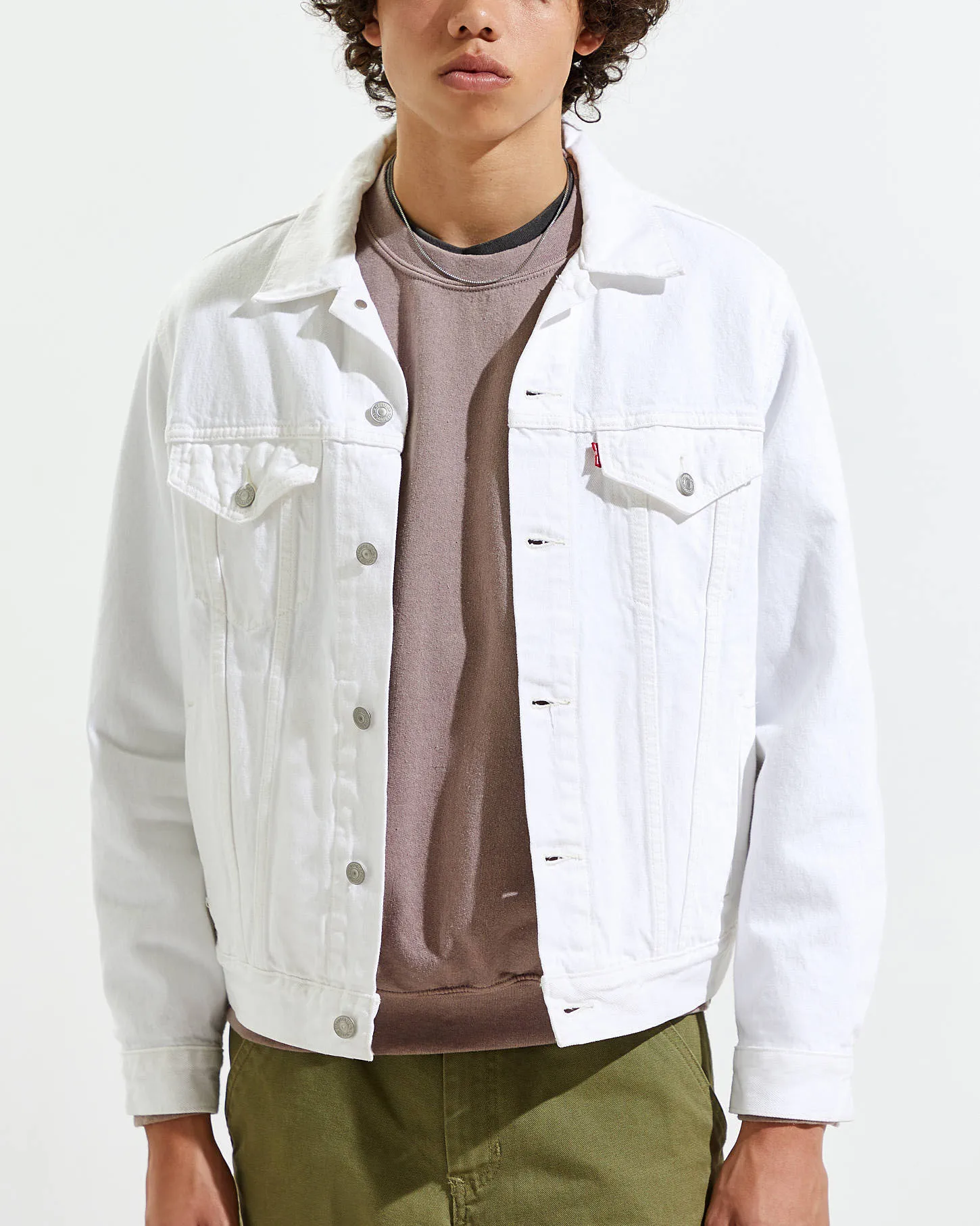 white denim jacket wholesale