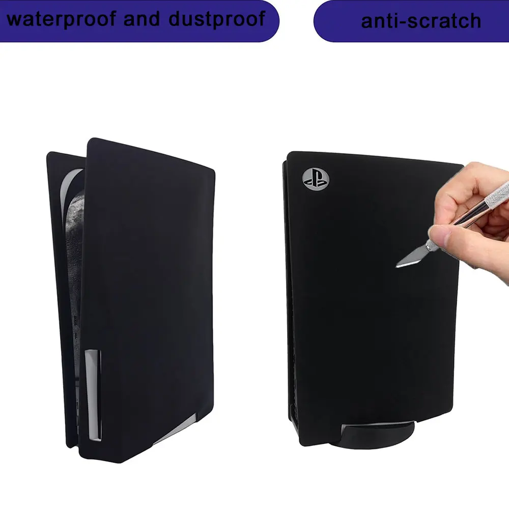 Laudtec Soft Silicone Case Cd-Rom Version Waterproof Left-Right Split Ease Cleaning Replacement Shell For Ps5  Sjk965 factory