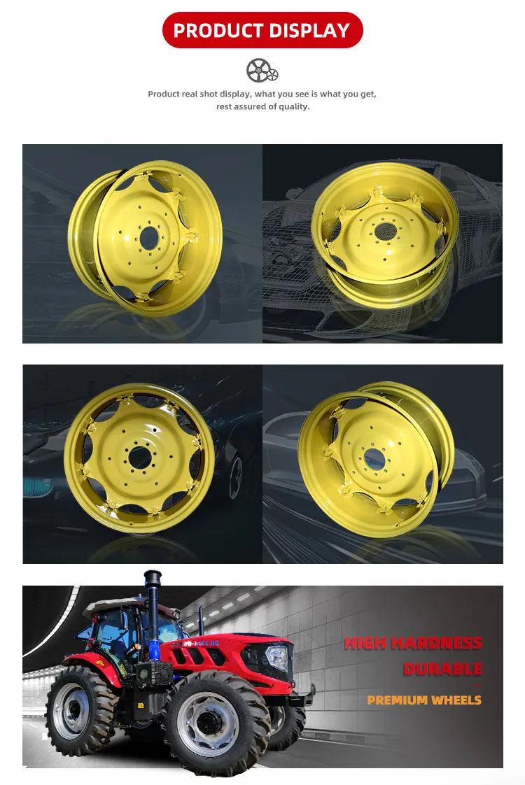 Agricultural Wheel Rim Tractor 34 Inch - Durable & Versatile