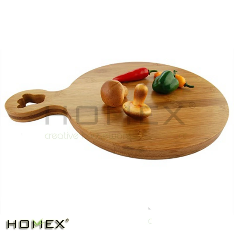 Bambou en bois alimentaire coupe hacher Board Serving Platter en 4 tailles NOUVEAU