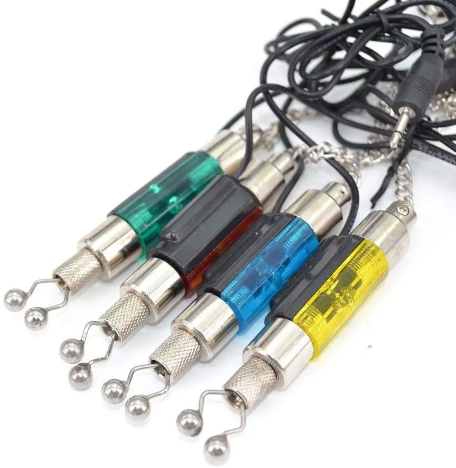 Fishing Swingers Drop Indicator 4pcs in Zipped Protection Case