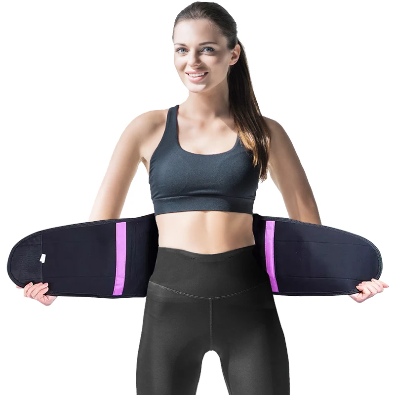 Gym Sweat Waist Trimmer Lumbar Support Trainer Shaper Back Brace