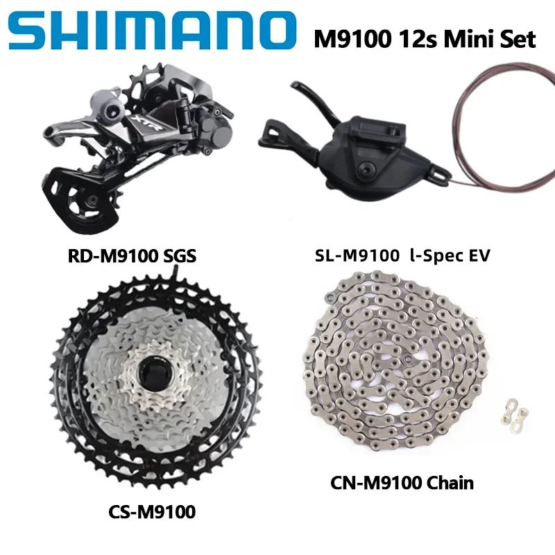 Shimano XTR M9100 Groupset 12 Speed Bike Bicycle Mtb Kit