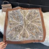 Brown Khaki Paisley