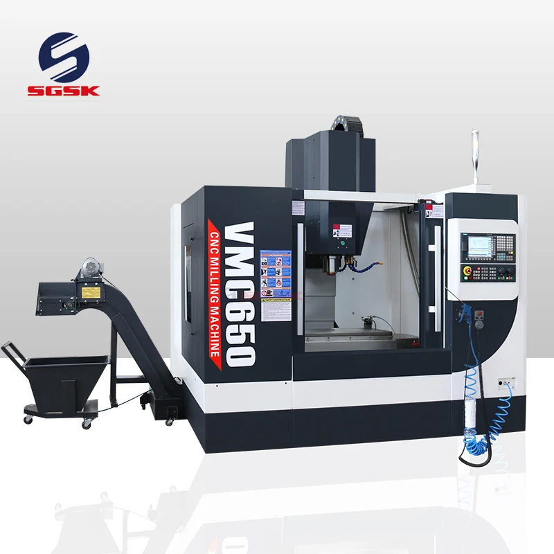 Fanuc контроллер системы CNC фрезерный станок VMC650 cnc обрабатывающий центр