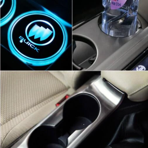 XURJUMI Lot 6 Insert Silicone Porte-Gobelet Voiture - Antidérapant Nid D'Abeille - Noir