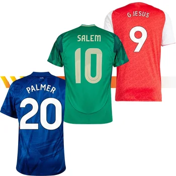 Men's Retro 24/25 England Football Club Home/Away Soccer Jersey Custom Name Logo Printing Automated Cutting Technique Top OEM