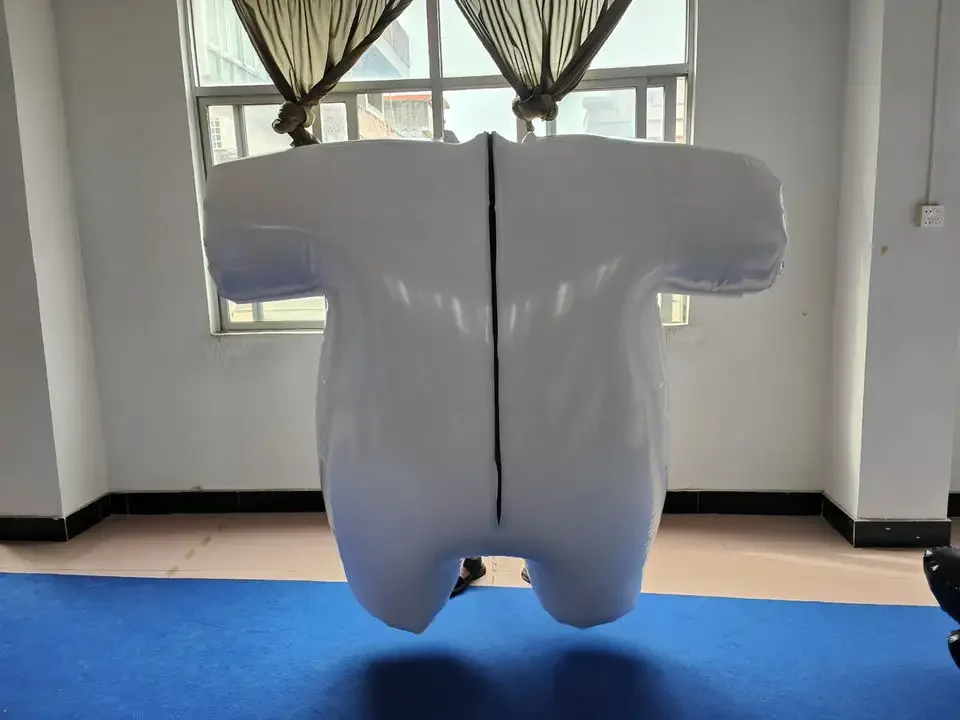 Custom White PVC Inflatable Body Suit for Advertising Inflatables