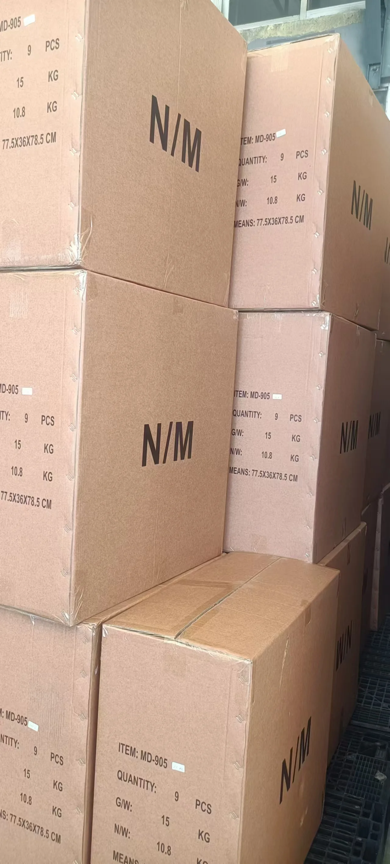 Packaging & shipping specifications