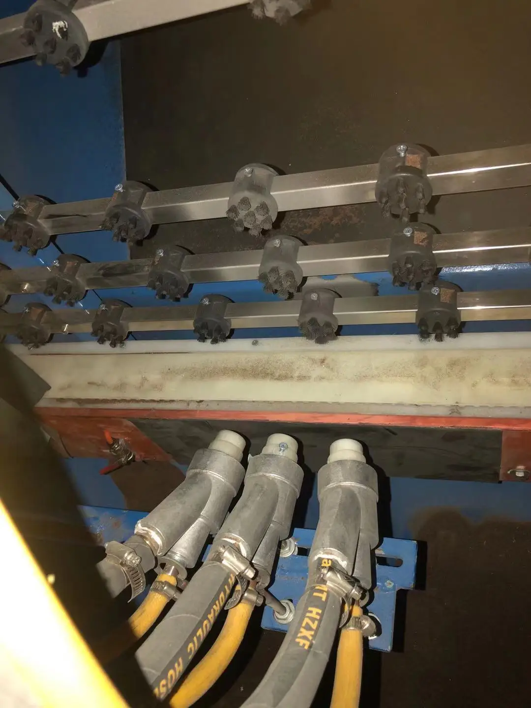 Matte Sand Blasting Frosting Glass Automatic Vertical Glass Sandblasting Machine