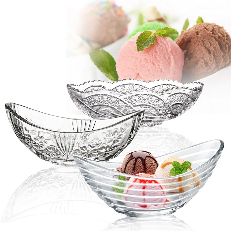 Different Designs Glass Ice Cream Cups Clear Transparent Milk Shake Cup  Classic Ice Cream Cups with Patterns Dessert Bowl Cup - China Glass Ice  Cream Cup and Fashionable Design price