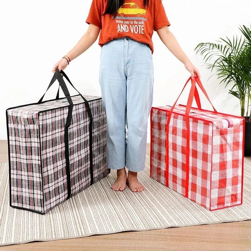 Clear Storage Travel bags Blue Woven Bag PP Woven Bag XL