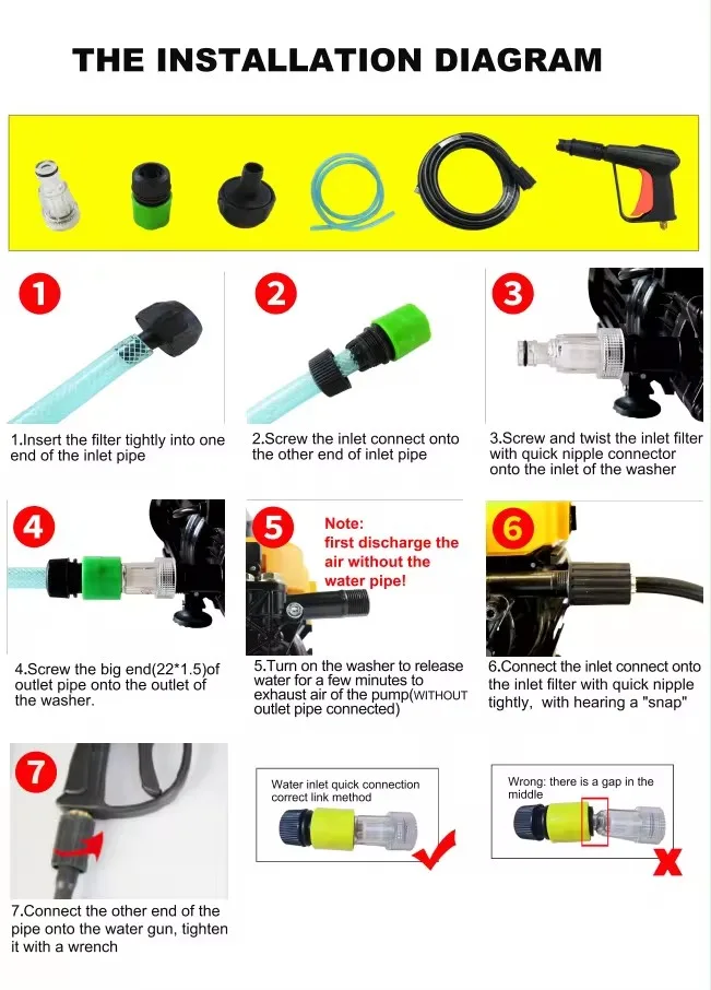 Cheap Practical Car Wash High Power Mini Pressure Electric Car Washer Machine