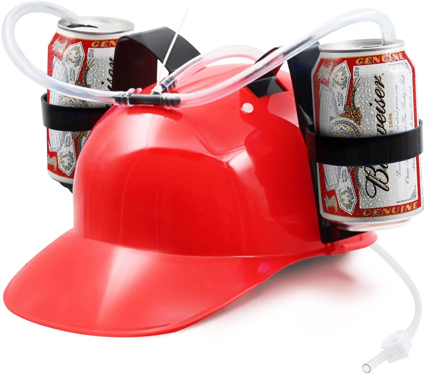 EZ Drinker Beer and Soda Guzzler Helmet- Drinking Hat By EZ Drinker (Blue)  at