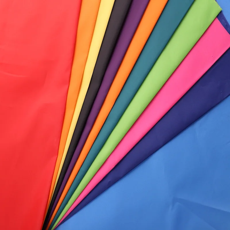 290T  350T  380T 400T 420T Water Repellent Cire Finishing Waterproof Nylon Taffeta Fabric for Down Jacket