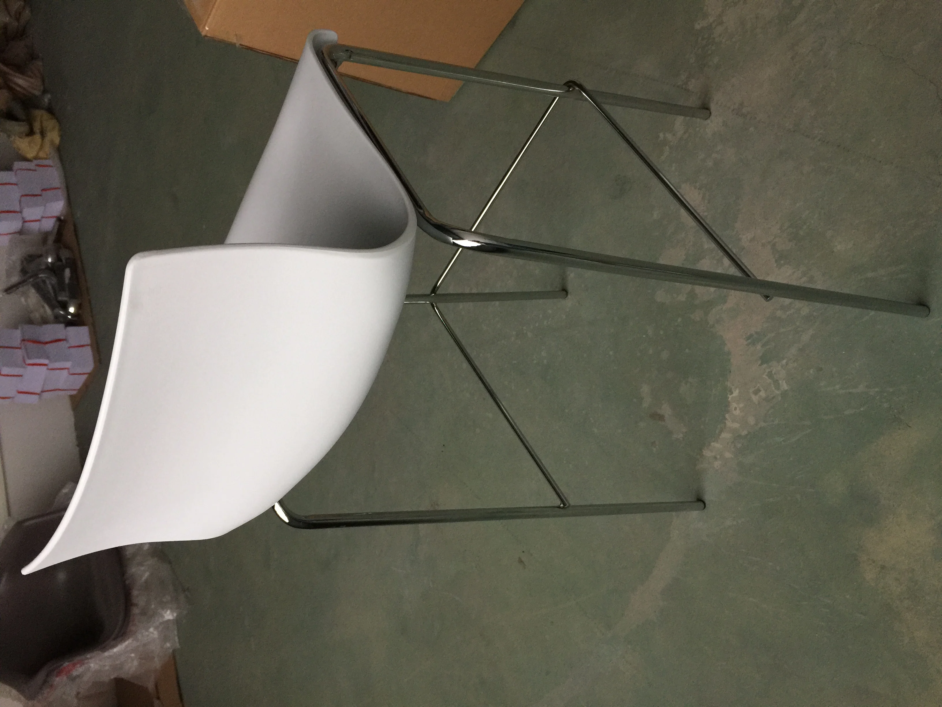 LK-3308 Promotion Stackable Metal Frame High bar Chair for Table